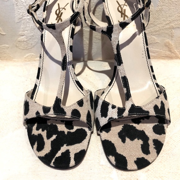 YSL T - strap sandals - Picture 1 of 10